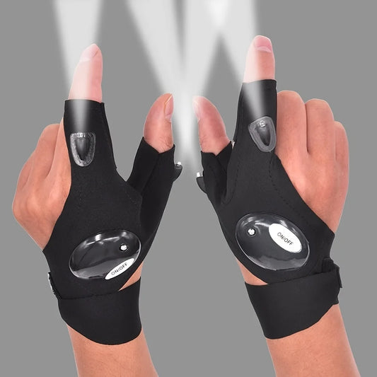 GripLight Fingerless LED Glove Pro
